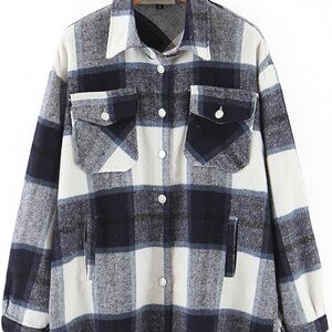 Women’s Blue and White Jacket